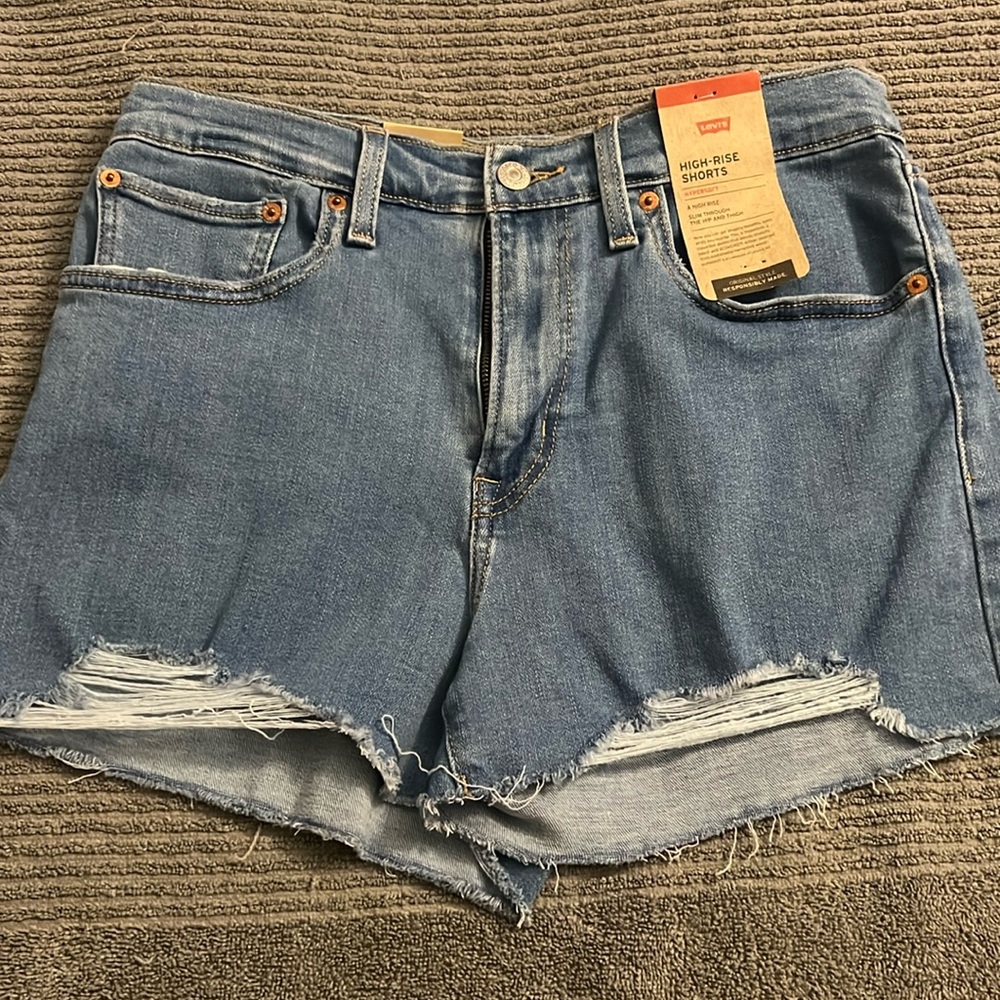 Levi’s High Rise Shorts